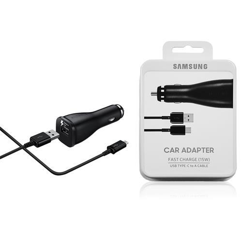 Samsung Fast Charging Dual Car Adapter (Type C to A Cable)