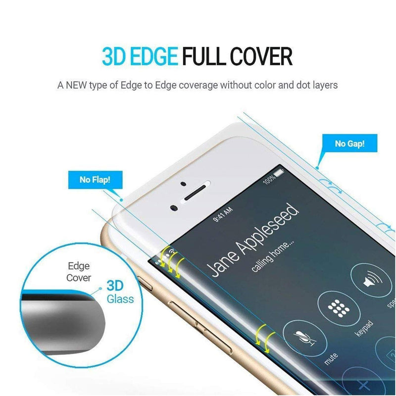 WhiteStone UV Full Glue Dome Glass - for iPhone 6/7/8