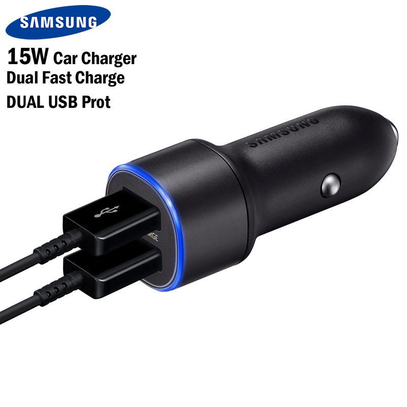 Samsung Dual Fast Charge Car Charger 15W