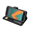 EVERYDAY Leather Wallet Phone Cover - HTC One M10