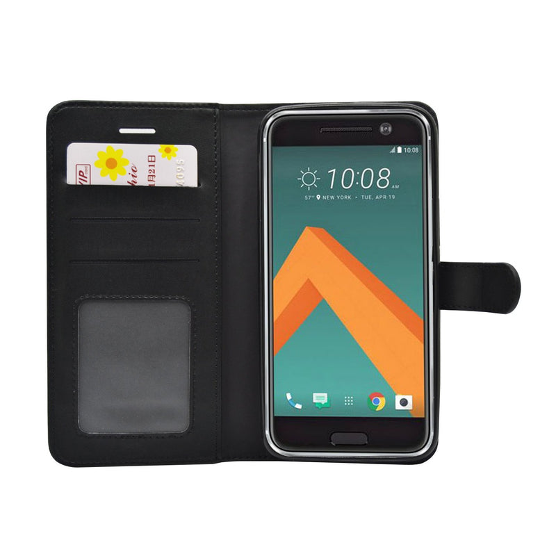 EVERYDAY Leather Wallet Phone Cover - HTC One M10
