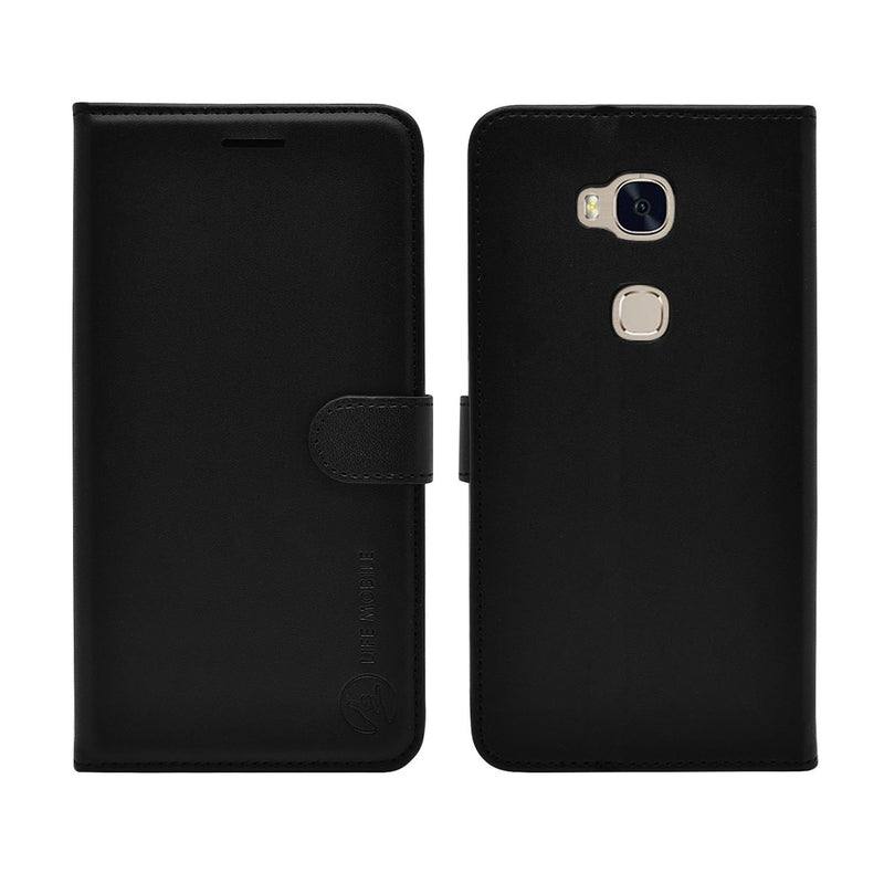 EVERYDAY Leather Wallet Phone Cover – Huawei GR5