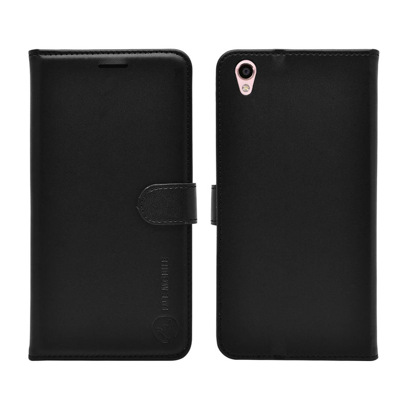 EVERYDAY Leather Wallet Phone Cover – Oppo R9 Plus