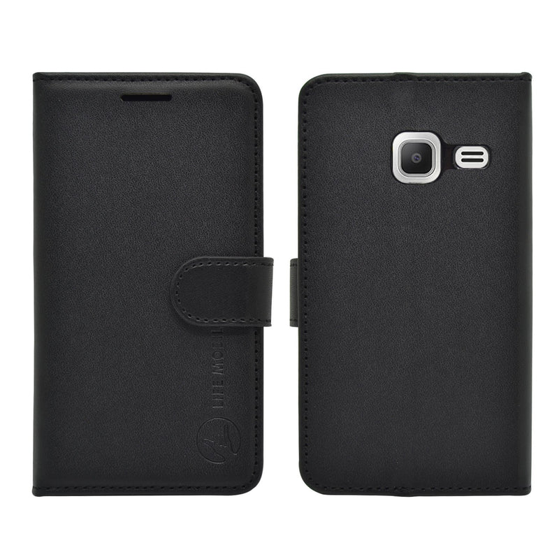 EVERYDAY Leather Wallet Phone Cover – Samsung Galaxy J1 Mini