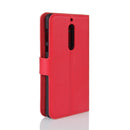 Leather Wallet Phone Cover - Nokia 5