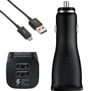 Samsung Fast Charging Dual Port Car Adapter (Micro USB)